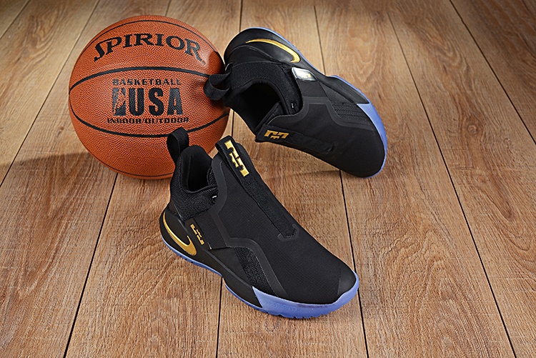Nike LeBron Ambassador 11 Black Gold Shoes